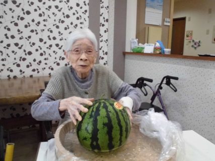 ≪特定≫牛窓産のスイカをご家族様から