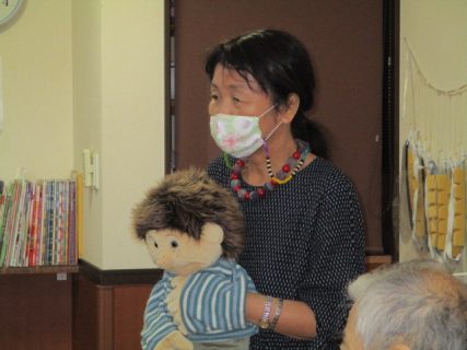 ≪GH≫絵本作家　村中李衣先生が太陽に