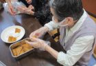 今月のフラワーアレンジ教室