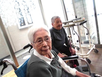 陽気に誘われて